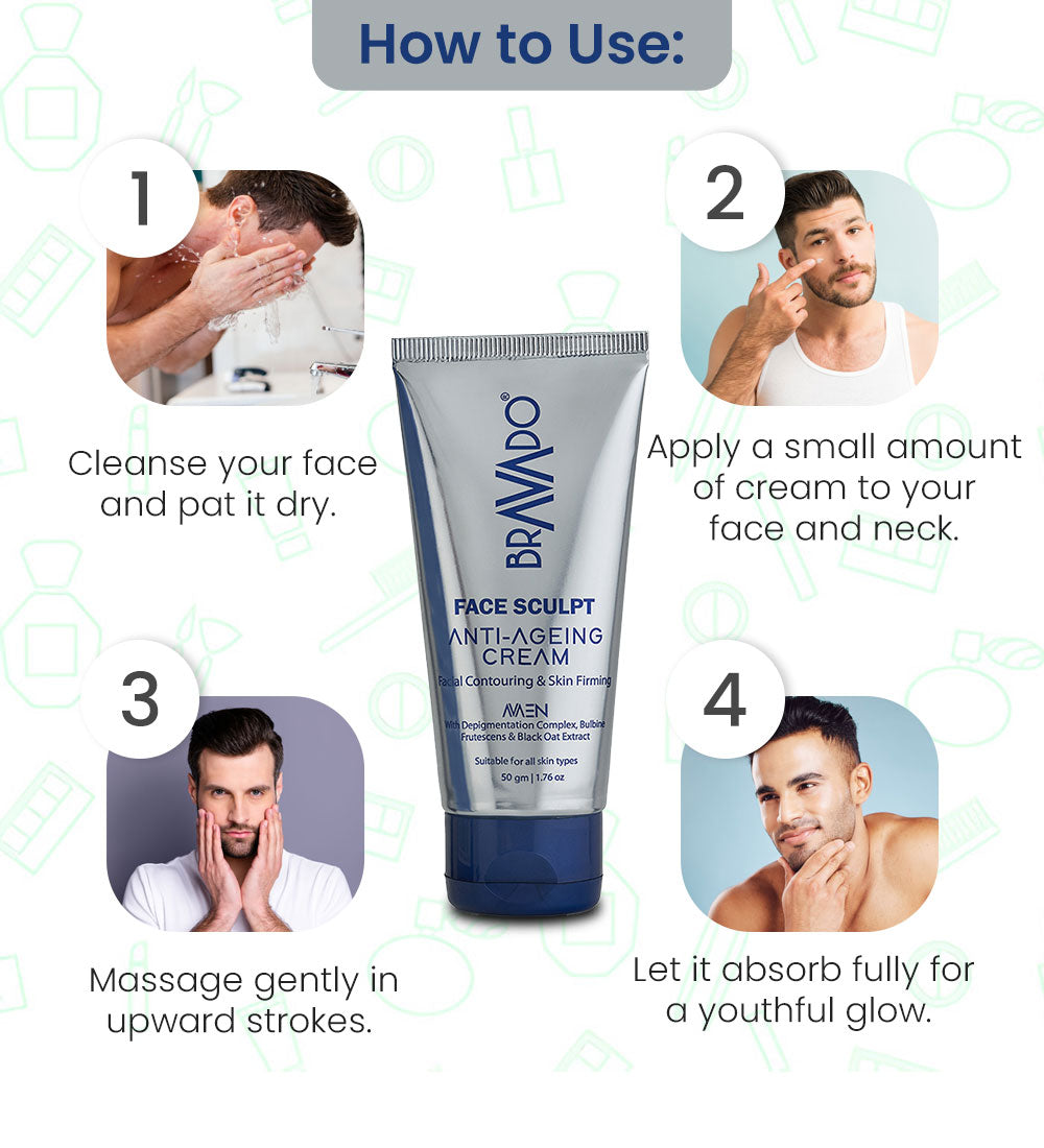 Bravado Face Sculpt Anti Ageing Cream